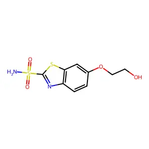 6-羟基乙氧唑胺 structure