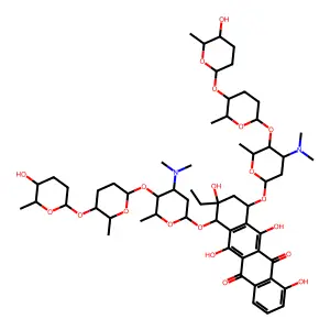 Antibiotic A447 C structure