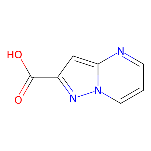 Pyrazolo[1,5-a]pyrimidine-2-carboxylic acid structure