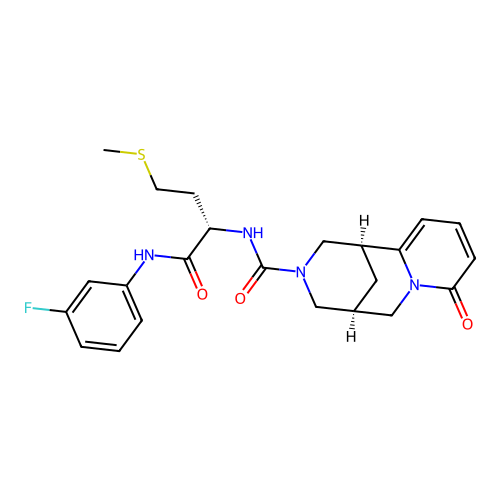 C23H27FN4O3S structure