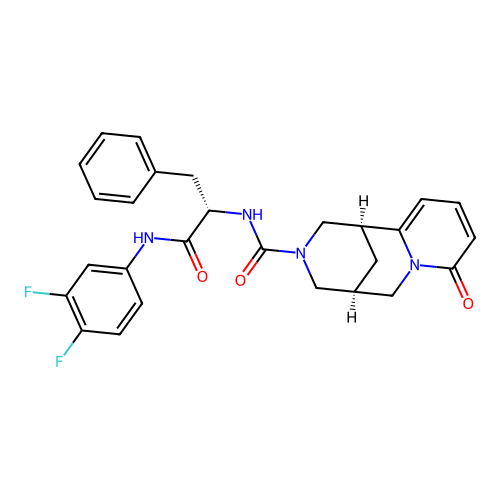 C27H26F2N4O3 structure