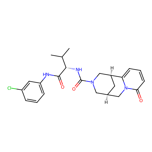 C23H27ClN4O3 structure