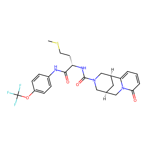 C24H27F3N4O4S structure
