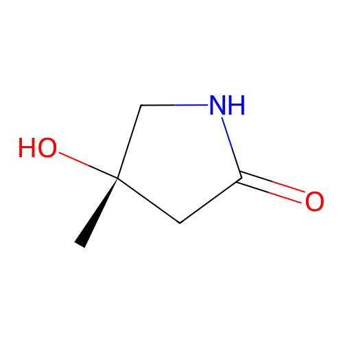 (S)-4-Hydroxy-4-methylpyrrolidin-2-one structure