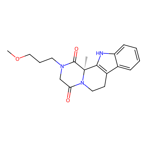 C19H23N3O3 structure