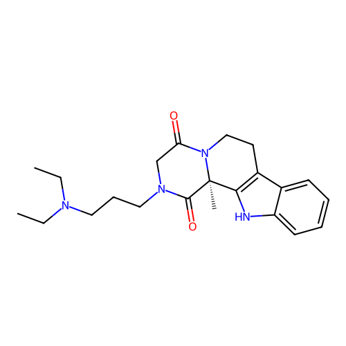 C22H30N4O2 structure