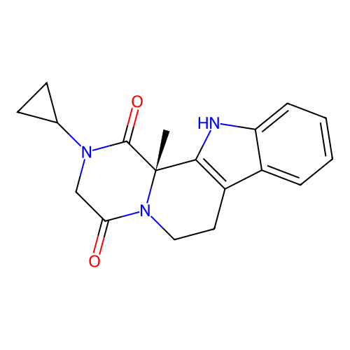 C18H19N3O2 structure