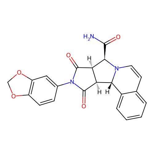 C22H17N3O5 structure