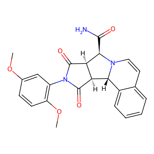 C23H21N3O5 structure