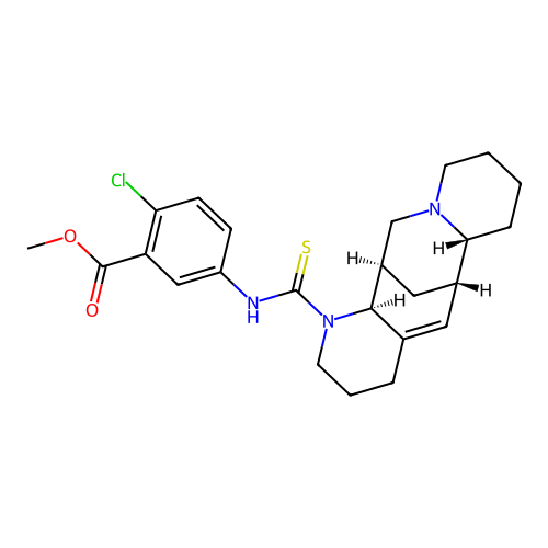 C24H30ClN3O2S structure