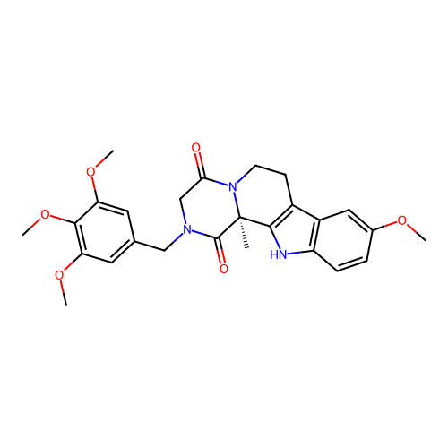 C26H29N3O6 structure