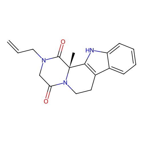 C18H19N3O2 structure