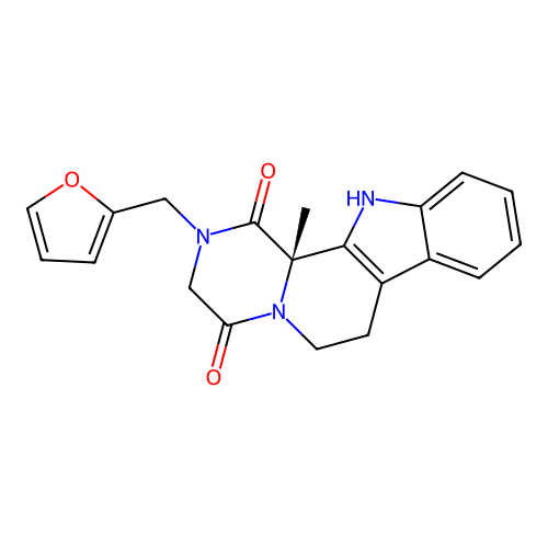 C20H19N3O3 structure