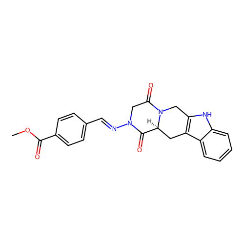 C23H20N4O4 structure