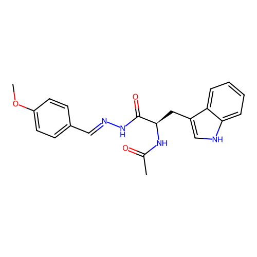 C21H22N4O3 structure