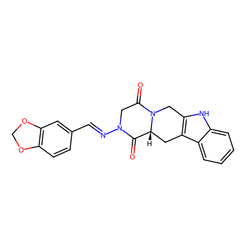 C22H18N4O4 structure