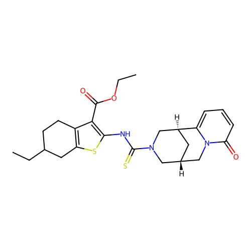 C25H31N3O3S2 structure