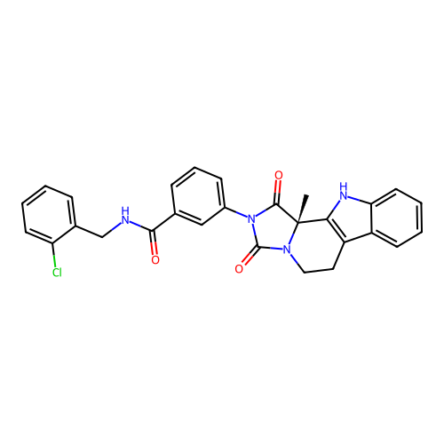 C28H23ClN4O3 structure