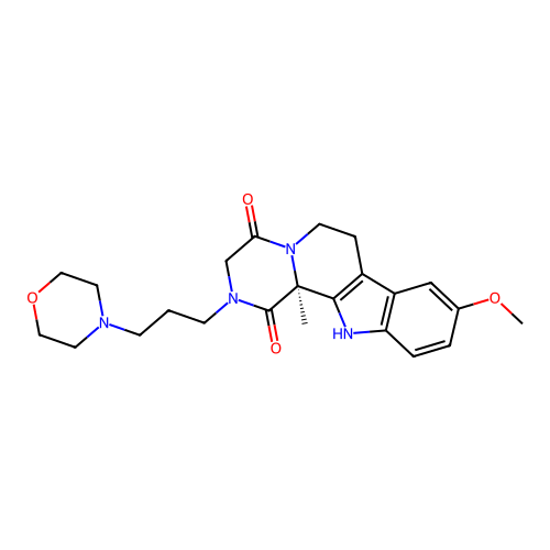 C23H30N4O4 structure