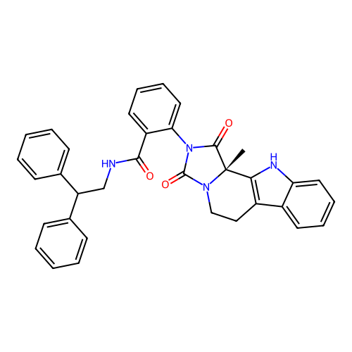 C35H30N4O3 structure