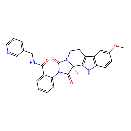 C28H25N5O4 structure