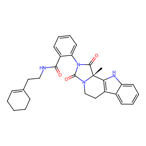 C29H30N4O3 structure