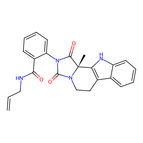 C24H22N4O3 structure