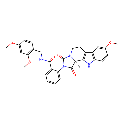 C31H30N4O6 structure