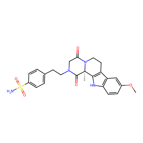 C24H26N4O5S structure