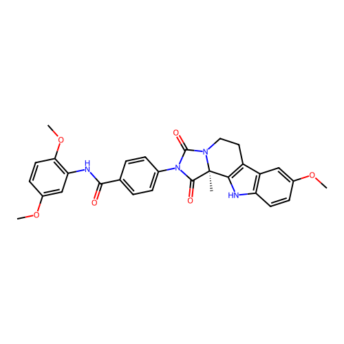 C30H28N4O6 structure