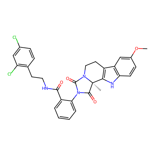 C30H26Cl2N4O4 structure
