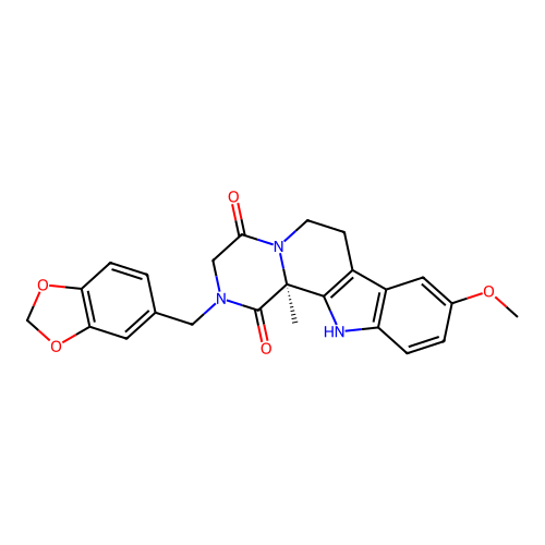 C24H23N3O5 structure