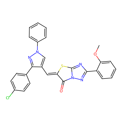 C27H18ClN5O2S structure