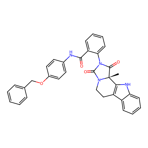 C34H28N4O4 structure