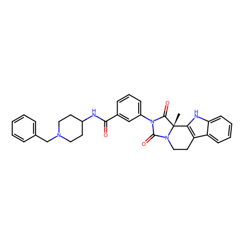 C33H33N5O3 structure