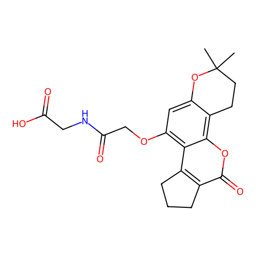 C21H23NO7 structure