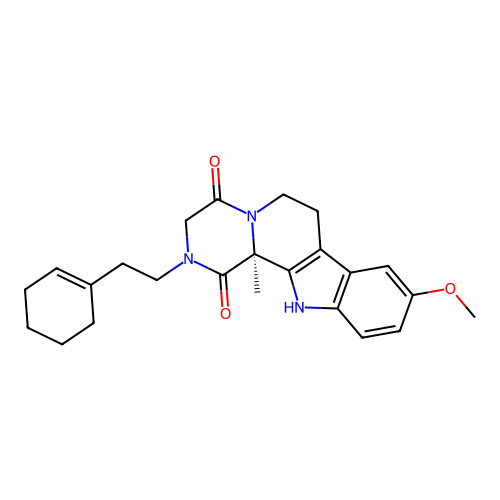 C24H29N3O3 structure