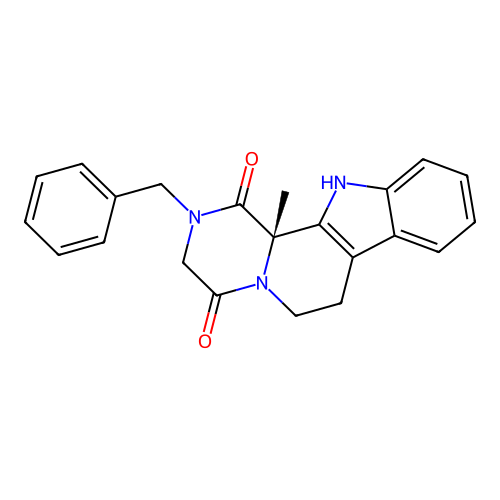 C22H21N3O2 structure