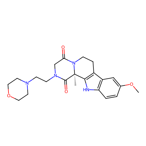 C22H28N4O4 structure