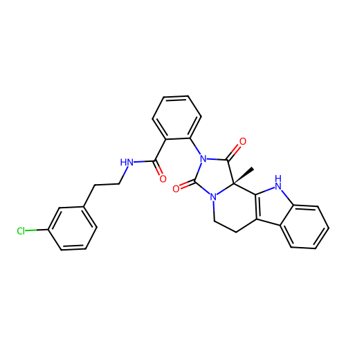 C29H25ClN4O3 structure