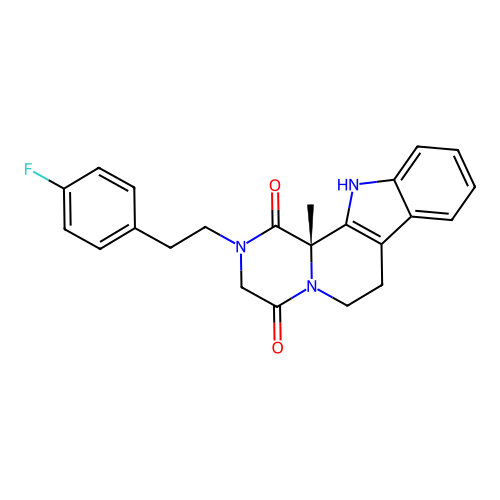 C23H22FN3O2 structure