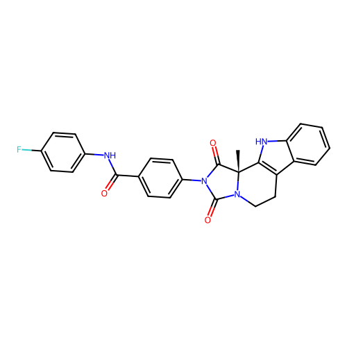C27H21FN4O3 structure