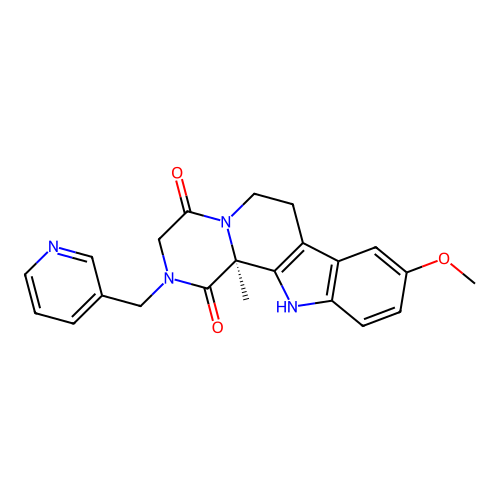 C22H22N4O3 structure