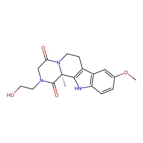 C18H21N3O4 structure