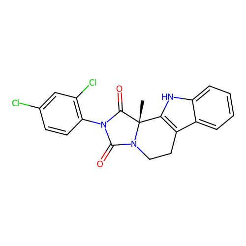 C20H15Cl2N3O2 structure
