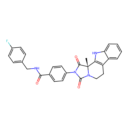 C28H23FN4O3 structure