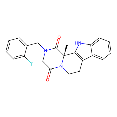 C22H20FN3O2 structure