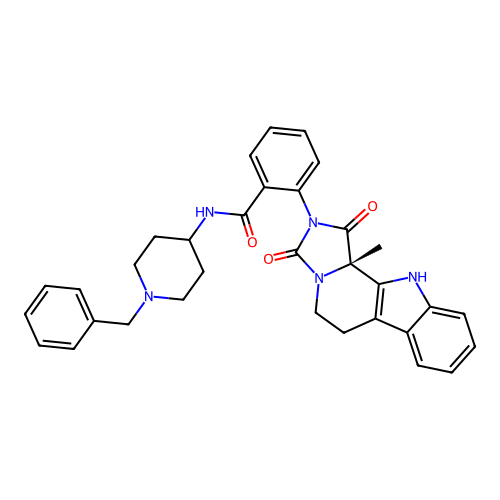 C33H33N5O3 structure