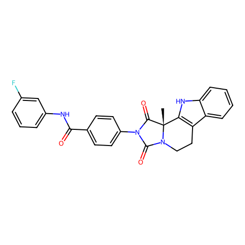 C27H21FN4O3 structure