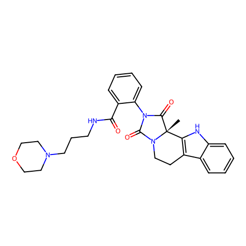 C28H31N5O4 structure